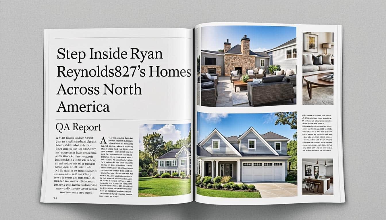 Step Inside Ryan Reynolds8217s Homes Across North America - QA Report