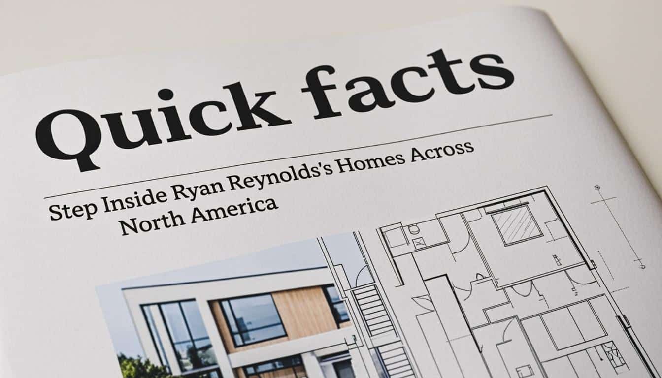 Step Inside Ryan Reynolds8217s Homes Across North America - Quick Facts