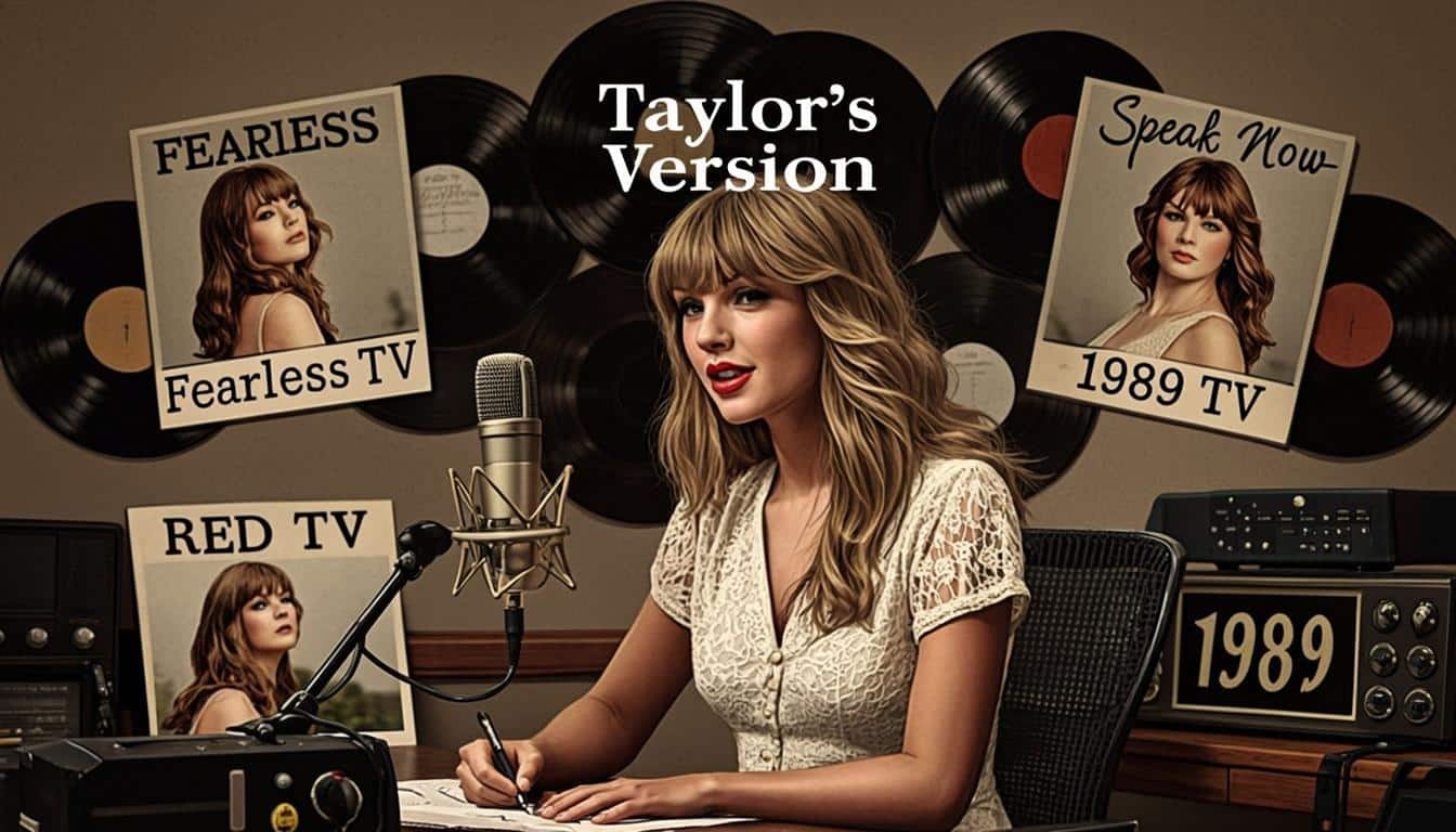 Taylor Swift re-recording Taylor's Version albums strategy