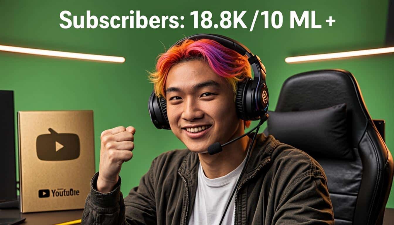Unspeakable YouTube gaming subscriber monetization and ad revenue