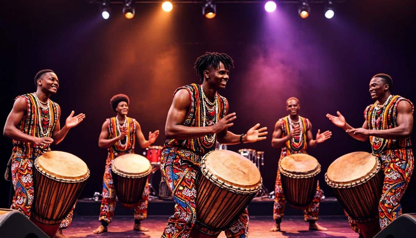 World music concert and cultural performance