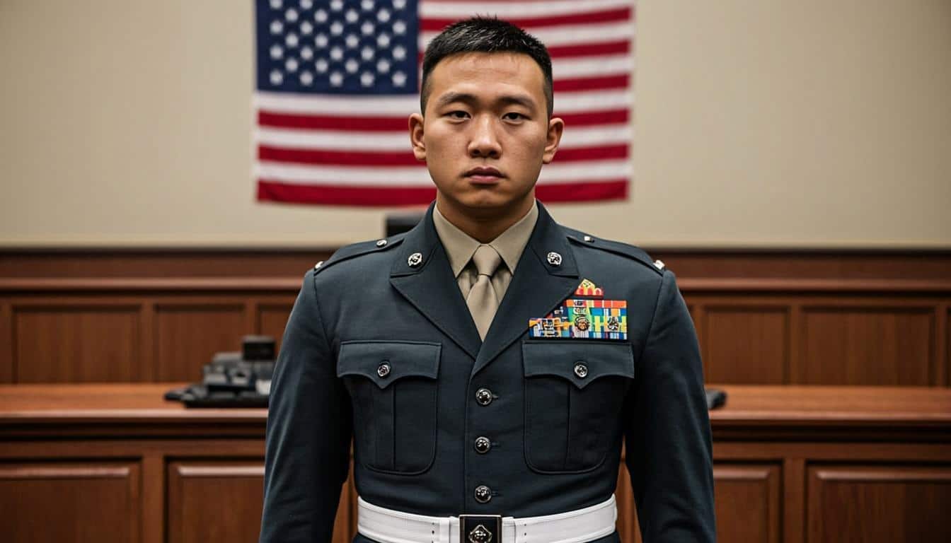 US Marine Corps JAG officer military legal service